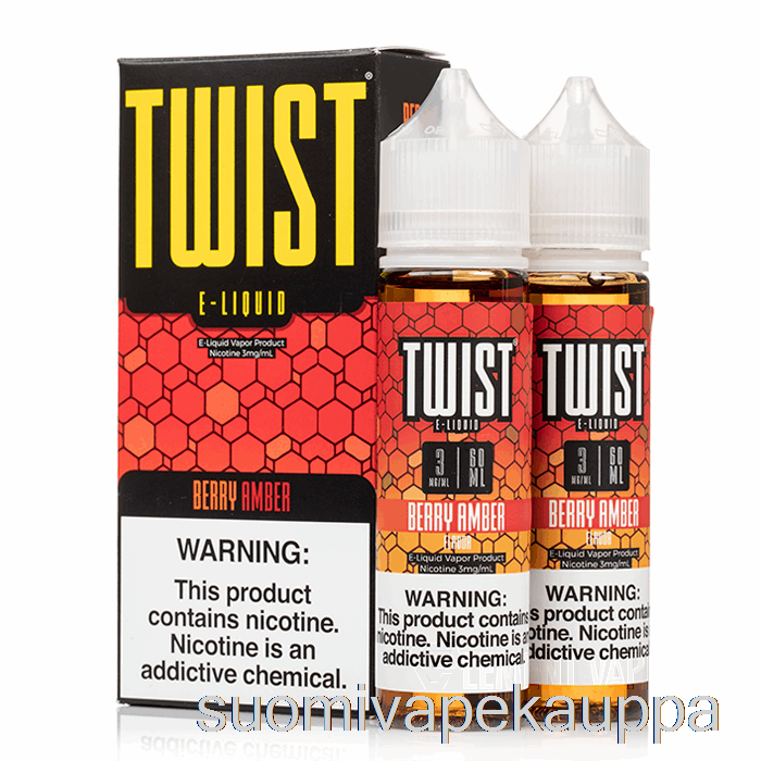 Vape Kauppa Berry Amber - Cookie Twist E-neste - 120ml 0mg